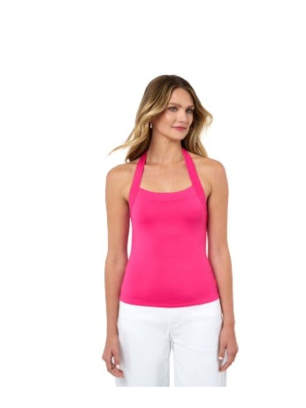 ✨Edited by Remi Bader Women's Halter Top Pink Multiple Sizes